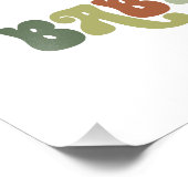 かわいらしいウッドランドの赤ちゃんシャワー フォトプリント            (角)