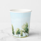 かわいらしいウッドランドの赤ちゃんシャワー 紙コップ (右)