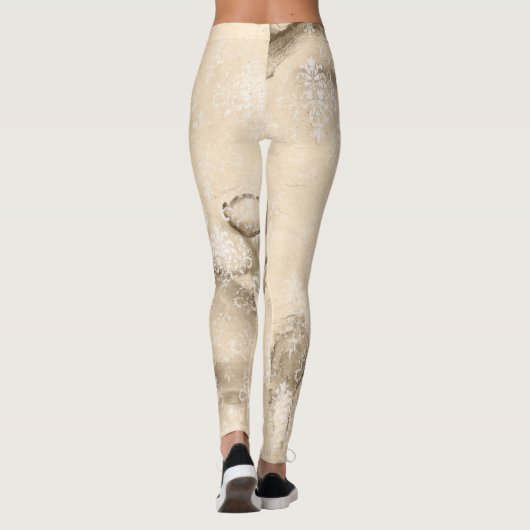 かわいらしいエフェメラのレギンス ユニーク、 レギンス (裏面)