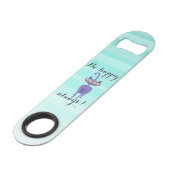 かわいらしいグラデーション猫 – いつも幸せになれ スピード栓抜き (正面アングル)