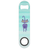 かわいらしいグラデーション猫 – いつも幸せになれ スピード栓抜き (裏面)