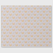 かわいらしいスフィンクス猫の包み紙 ラッピングペーパー (フラット)