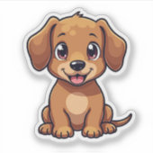 かわいらしいダシュントかわいい。 シール (正面)