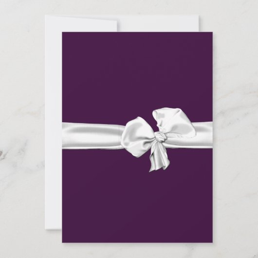 かわいらしいダックスフントのブライダルシャワーの招待状 招待状 (裏面)