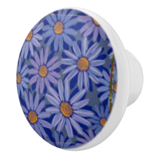 かわいらしいデイジーの陶磁器の引出しの引き セラミックノブ (右)