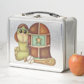 かわいらしいトミータートルステンレススチールランチボックス メタルランチボックス (インサイチュ)