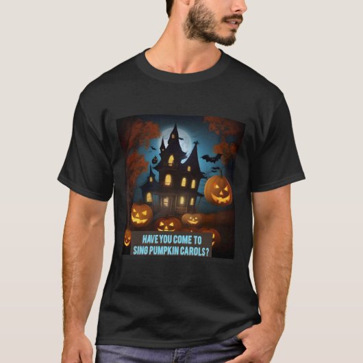 かわいらしいハロウィンティー Tシャツ (正面)