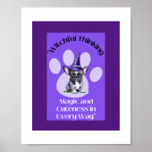 「かわいらしいハロウィンポスター」 ポスター (正面)