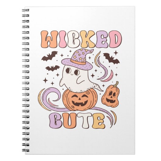 かわいらしいハロウィーン ノートブック (正面)