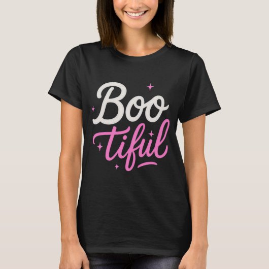 かわいらしいハロウィーン Tシャツ (正面)