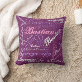 かわいらしいパステル調の白熱リバーシブルの一流のコラージュの枕 クッション (ブランケット)