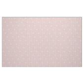 かわいらしいパステル調ピンクの花柄パターン ファブリック (ファットクウォーター)