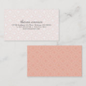 かわいらしいパターンテレホンカード コーリングカード (正面/裏面)