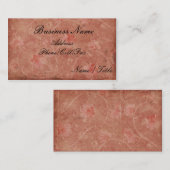 かわいらしいパターン 名刺 (正面/裏面)