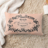 かわいらしいパリのフランスので旧式な芸術の枕 ランバークッション (ブランケット)