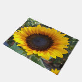 かわいらしいヒマワリ ドアマット (アングル)
