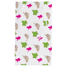 かわいらしいピンクおよび緑のお祝い