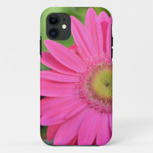 かわいらしいピンクのガーベラ iPhone 11 ケース