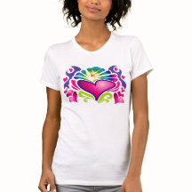 かわいらしいピンクのハート