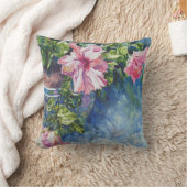 かわいらしいピンクを捜すこと クッション (ブランケット)