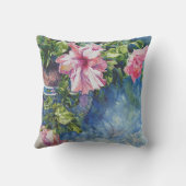 かわいらしいピンクを捜すこと クッション (裏面)