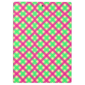 かわいらしいピンク クリップボード (裏面)