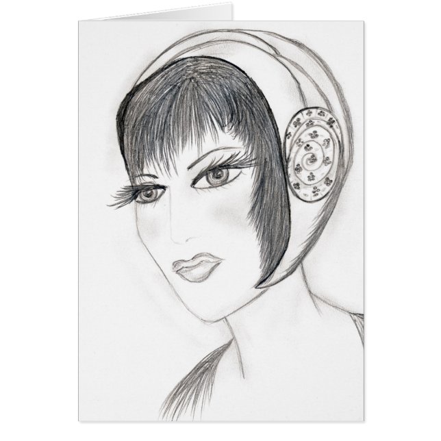 かわいらしいフラッパー (正面)