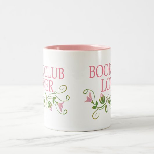 かわいらしいブッククラブの恋人 ツートーンマグカップ (中央)