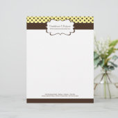 かわいらしいブティックレターヘッド レターヘッド (スタンド正面)