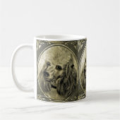 かわいらしいプードルのコーヒー・マグ コーヒーマグカップ (左)