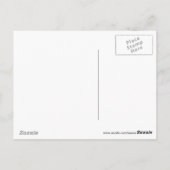 かわいらしいペット周年記念はがき ポストカード (裏面)