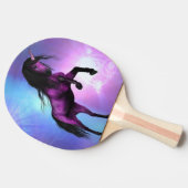かわいらしいユニコーン 卓球ラケット (横)