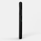 かわいらしいレトロの民俗花 Case-Mate iPhoneケース (裏面/右)