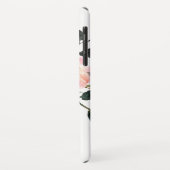 かわいらしいヴィンテージの水彩画の花の粋なモノグラム Case-Mate iPhoneケース (裏面/左)