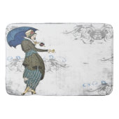 かわいらしいヴィンテージのsteampunkのcosplay浴室のマット バスマット (正面)