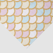 かわいらしい人魚のスケール 薄葉紙 (詳細)