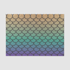 かわいらしい人魚の尾 薄葉紙