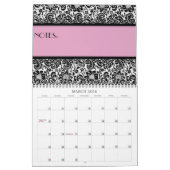 かわいらしい及び専門 カレンダー (3月 2026)