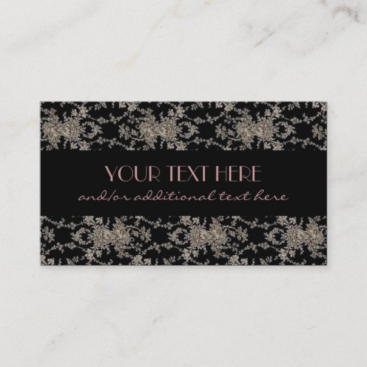 かわいらしい及び専門 名刺 (正面)