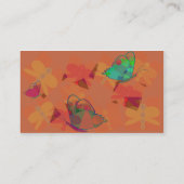 かわいらしい女の子のテレホンカード コーリングカード (裏面)