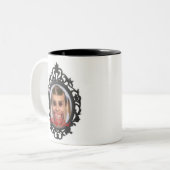 かわいらしい女の子 ツートーンマグカップ (正面左)