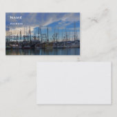 かわいらしい女性続けて 名刺 (正面/裏面)