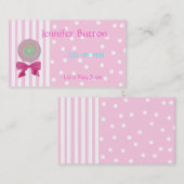 かわいらしい子供のプロフィールカード/テレホンカード コーリングカード (正面/裏面)