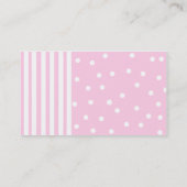 かわいらしい子供のプロフィールカード/テレホンカード コーリングカード (裏面)