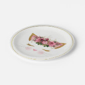 かわいらしい子猫の紙皿 ペーパープレート (アングル)