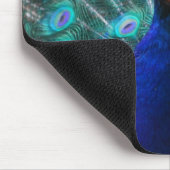 かわいらしい孔雀のマウスパッド マウスパッド (コーナー)