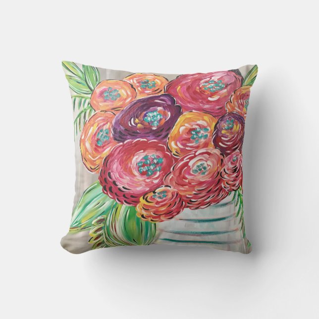 かわいらしい屋外の枕、テラスのためのカスタムな枕 アウトドアクッション (正面)