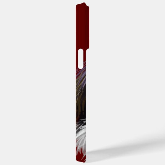 かわいらしい日本のウオーターカラーチン犬 Case-Mate iPhoneケース (裏面 / 右)