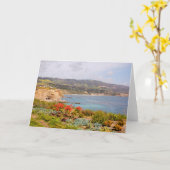 かわいらしい日 カード (黄色い花)