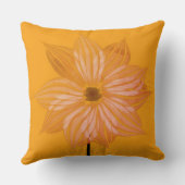 かわいらしい水彩の花枕 クッション (裏面)